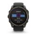 Смарт-годинник Garmin Fenix 8 – 51 мм, Solar Sapphire, титан з DLC-покриттям Carbon Gray та силіконовим ремінцем чорного/сірого кольору 010-02907-11 фото 4