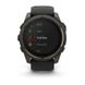 Смарт-годинник Garmin Fenix 8 – 51 мм, Solar Sapphire, титан з DLC-покриттям Carbon Gray та силіконовим ремінцем чорного/сірого кольору 010-02907-11 фото 7