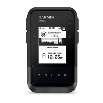 Портативний GPS-навігатор на сонячній енергії Garmin eTrex Solar 010-02782-00 фото