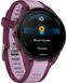 Смарт-часы Garmin Forerunner 165 Music, силиконовый ремешок ягодно-сиреневый 010-02863-33 фото 4