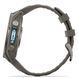 Смарт-годинник Garmin Fenix 9 (47 мм) з титановим корпусом і силіконовим ремінцем кольору гальки