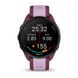 Смарт-годинник Garmin Forerunner 165 Music, силіконовий ремінець ягідно-бузковий 010-02863-33 фото 9