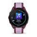 Смарт-часы Garmin Forerunner 165 Music, силиконовый ремешок ягодно-сиреневый 010-02863-33 фото 8