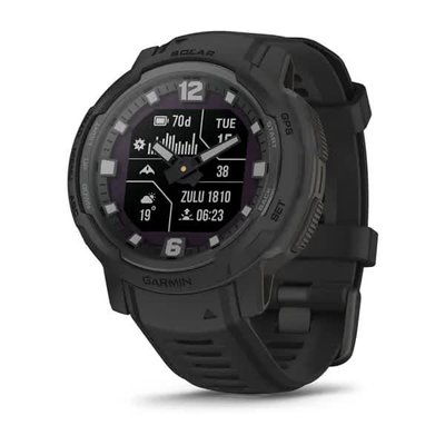 Смарт-часы наручные Garmin Instinct Crossover Solar - Tactical Edition чорний 010-02730-00 фото
