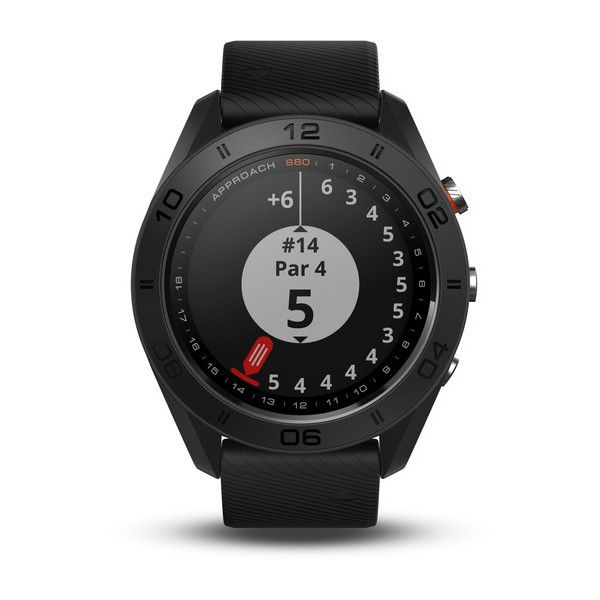 Смарт-годинник для гольфу Garmin Approach S60 чорний 010-01702-00 фото