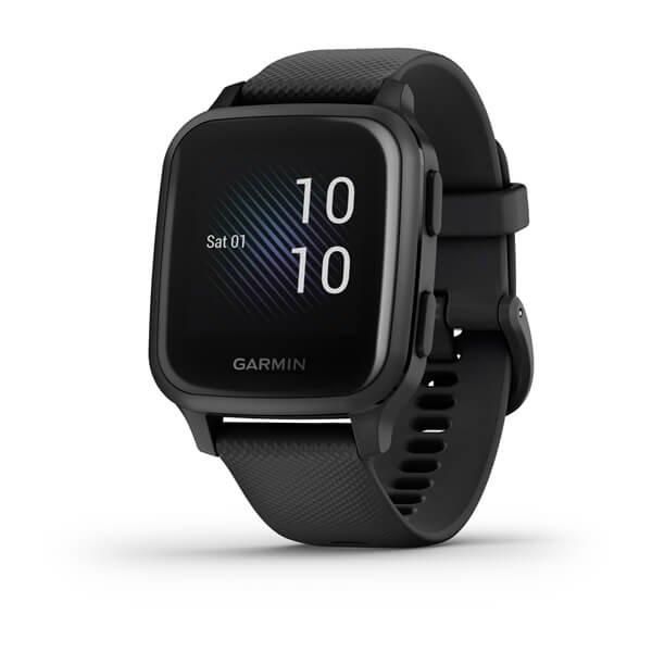 Смарт-часы Garmin Venu Sq Music Edition черные с серым алюминиевым безелем 010-02426-10 фото