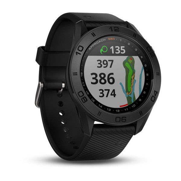 Смарт-годинник для гольфу Garmin Approach S60 чорний 010-01702-00 фото