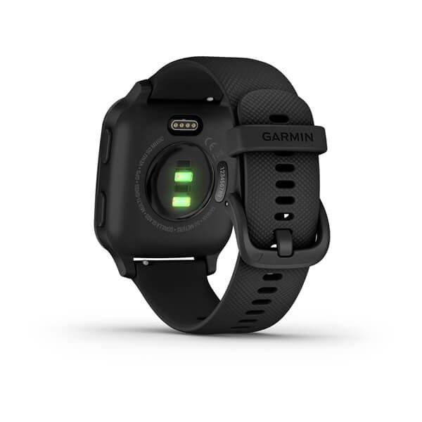 Смарт-часы Garmin Venu Sq Music Edition черные с серым алюминиевым безелем 010-02426-10 фото