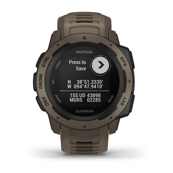 Смарт-годинник Garmin Instinct Tactical коричневий 010-02064-71 фото