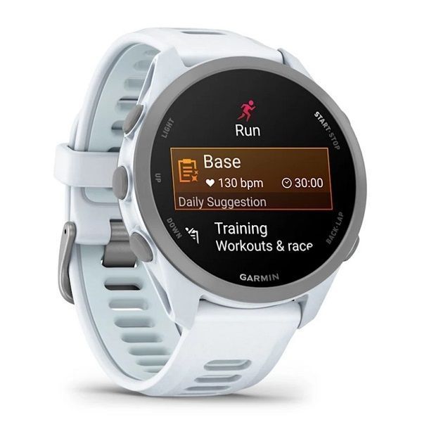 Смарт-годинник Garmin Forerunner 170 білий / небесно-блакитний