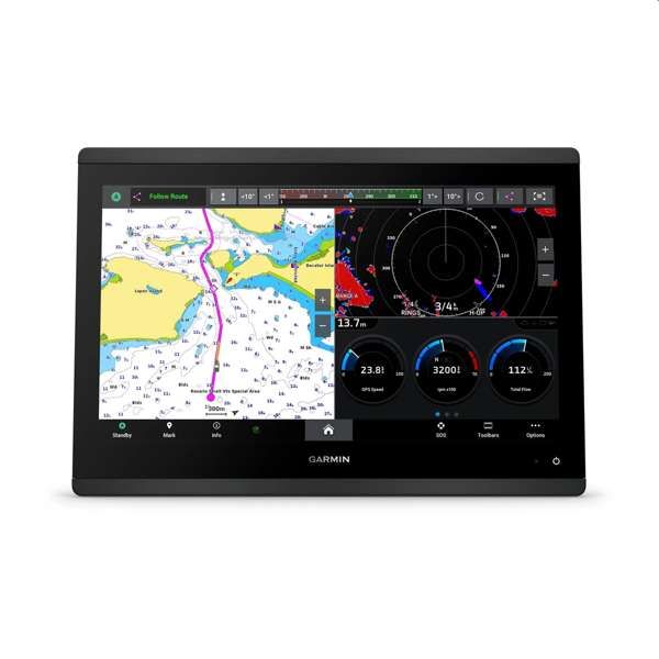 Картплотер Garmin GPSMAP 1623 без сонара з базовою картою світу 010-02919-00 фото