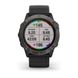 Смарт-годинник Garmin Fenix 6X Sapphire Carbon Grey DLC з чорним ремінцем 010-02157-11 фото 5