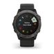 Смарт-годинник Garmin Fenix 6X Sapphire Carbon Grey DLC з чорним ремінцем 010-02157-11 фото 4