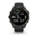 Смарт-годинник Garmin Fenix 8 – 47 мм, AMOLED Sapphire, титан з DLC-покриттям Carbon Gray та силіконовим ремінцем чорного/сірого кольору 010-02904-21 фото 8