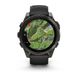 Смарт-годинник Garmin Fenix 8 – 47 мм, AMOLED Sapphire, титан з DLC-покриттям Carbon Gray та силіконовим ремінцем чорного/сірого кольору 010-02904-21 фото 6