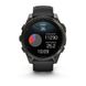 Смарт-часы Garmin Fenix 8 – 47 мм, AMOLED Sapphire, титан с DLC-покрытием Carbon Gray и силиконовым ремешком черного/серого цвета 010-02904-21 фото 9