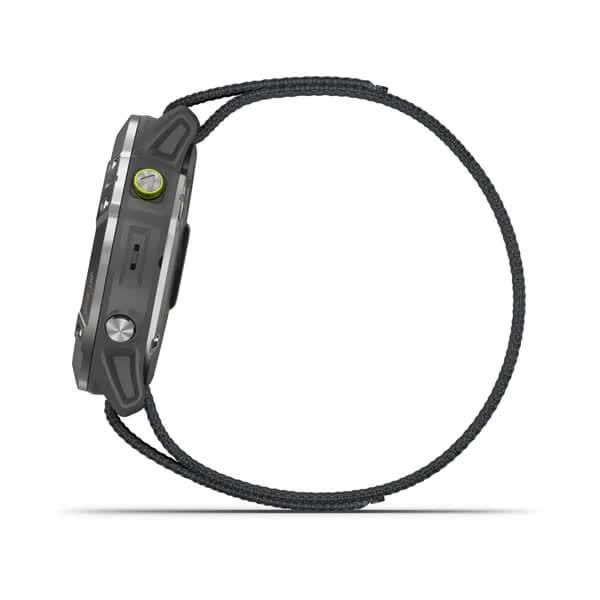 Смарт-годинник Garmin Enduro сірий сталевий корпус, сірий нейлоновий ремінець UltraFit 010-02408-00 фото