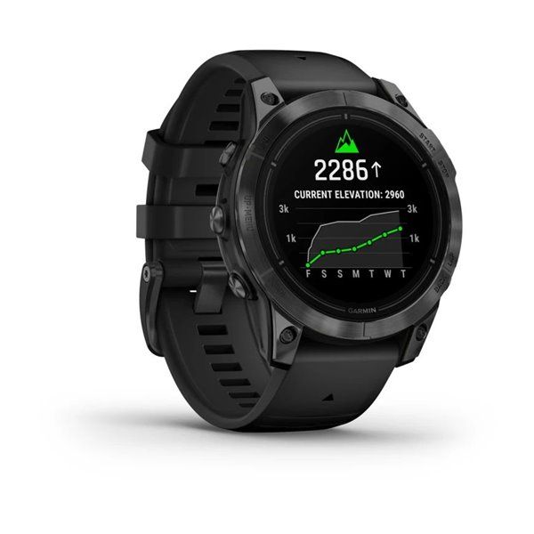 Смарт-годинник Garmin Epix Pro (Gen 2) - Standard Edition 47 mm - сланцево-сірий з чорним ремінцем 010-02803-01 фото