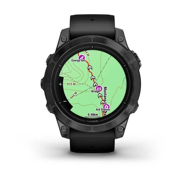 Смарт-годинник Garmin Epix Pro (Gen 2) - Standard Edition 47 mm - сланцево-сірий з чорним ремінцем 010-02803-01 фото