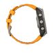 Смарт-часы Garmin Fenix 8 – 47 мм, AMOLED Sapphire, титан с силиконовым ремешком цвета Spark Orange/Graphite 010-02904-11 фото 5