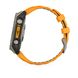 Смарт-годинник Garmin Fenix 8 – 47 мм, AMOLED Sapphire, титан із силіконовим ремінцем кольору Spark Orange/Graphite 010-02904-11 фото 13