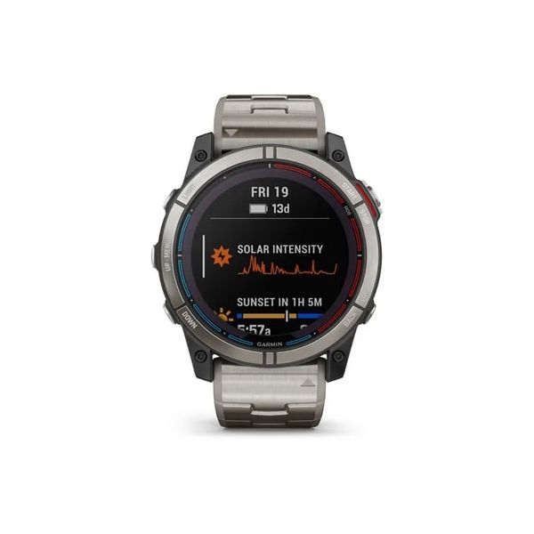 Смарт-годинник Garmin Quatix 7X Solar з титановим браслетом 010-02541-61 фото