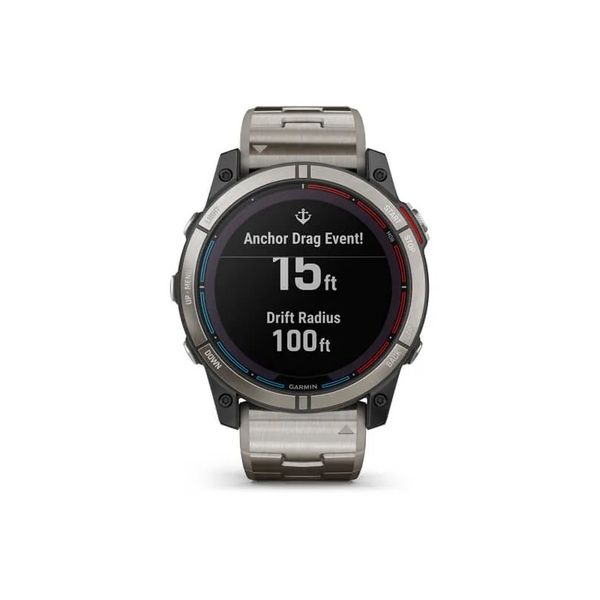 Смарт-годинник Garmin Quatix 7X Solar з титановим браслетом 010-02541-61 фото