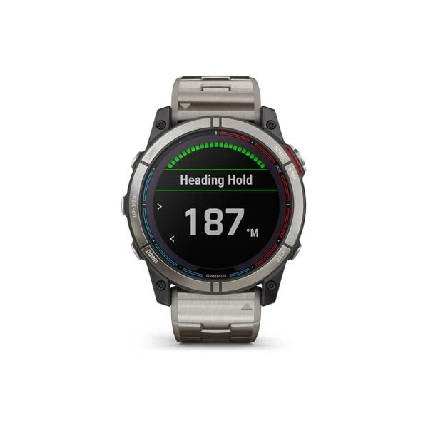 Смарт-годинник Garmin Quatix 7X Solar з титановим браслетом 010-02541-61 фото