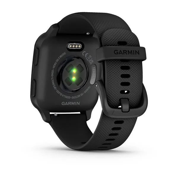 Смарт-часы Garmin Venu Sq 2 Music Edition черные с грифельным безелем 010-02700-10 фото