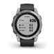 Смарт-часы Garmin Fenix 7 серебристые с ремешком серый графит 010-02540-01 фото 7