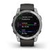 Смарт-годинник Garmin Fenix 7 сріблястий з ремінцем сірий графіт 010-02540-01 фото 2