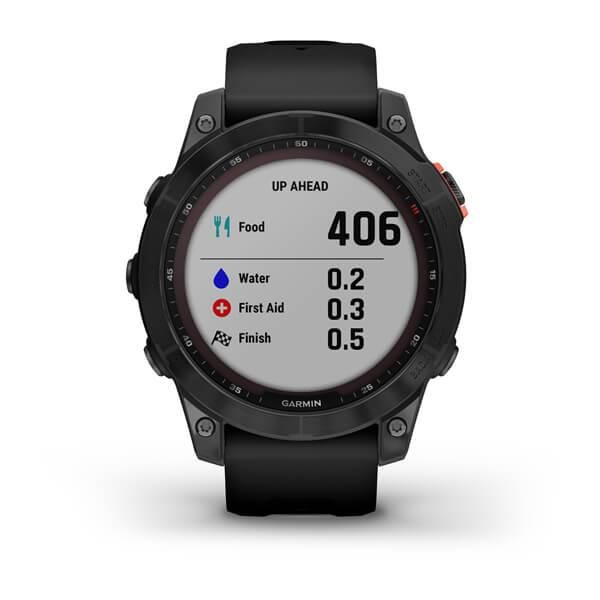 Смарт-часы Garmin Fеnix 7 Solar серые с черным ремешком 010-02540-11 фото