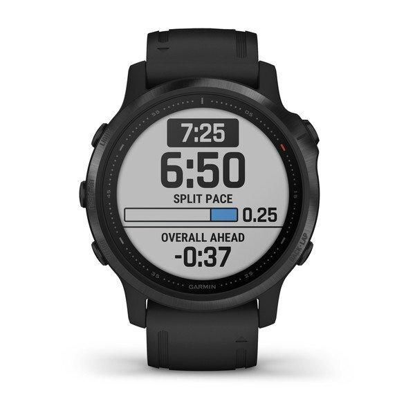 Смарт-годинник Garmin Fenix 6S Pro чорний з чорним ремінцем 010-02159-14 фото