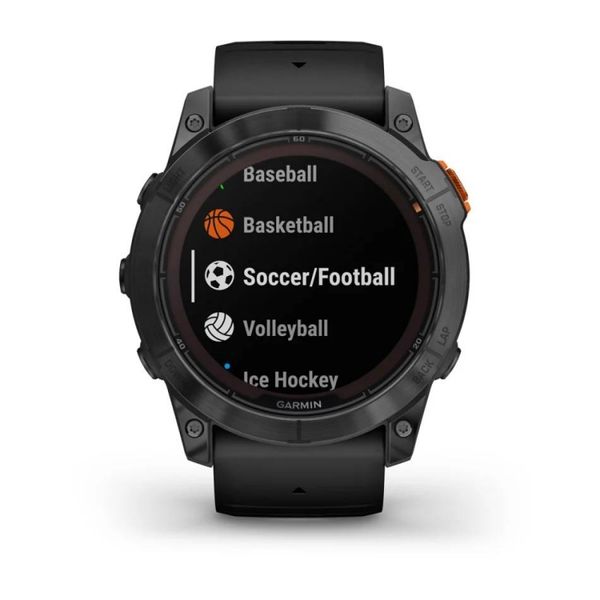 Смарт-годинник Garmin Fenix 7X Pro - Solar Edition (без Wi-Fi) - сланцево-сірий з чорним ремінцем 010-02778-02 фото