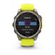 Смарт-часы Garmin Fenix 8 – 47 мм, Solar Sapphire, титан с ярко-желтым/графитовым силиконовым ремешком 010-02906-21 фото 4