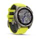 Смарт-часы Garmin Fenix 8 – 47 мм, Solar Sapphire, титан с ярко-желтым/графитовым силиконовым ремешком 010-02906-21 фото 3