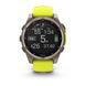 Смарт-годинник Garmin Fenix 8 – 47 мм, Solar Sapphire, титан з яскраво-жовтим/графітовим силіконовим ремінцем 010-02906-21 фото 8