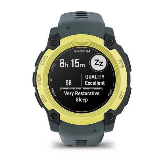 Смарт-годинник Garmin Instinct E (40 мм), колір лайм/сутінковий