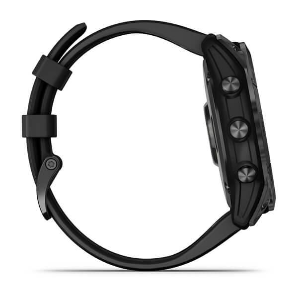 Смарт-часы Garmin Fenix 7X Solar серые с черным ремешком 010-02541-01 фото