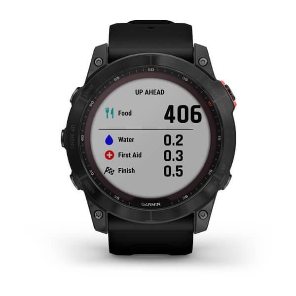 Смарт-годинник Garmin Fenix 7X Solar сірий з чорним ремінцем 010-02541-01 фото