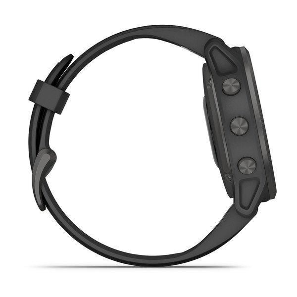 Смарт-годинник Garmin Fenix 6S Sapphire сірий з DLC-покриттям і з чорним ремінцем 010-02159-25 фото