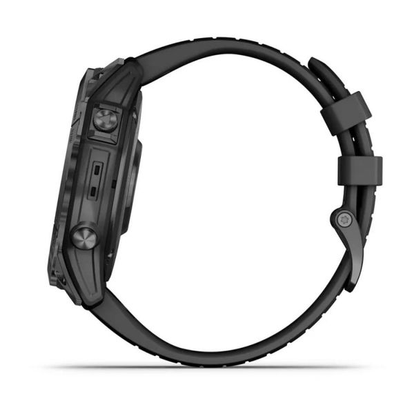 Смарт-годинник Garmin Epix Pro (Gen 2) - Standard Edition 51 mm - сланцево-сірий з чорним ремінцем 010-02804-21 фото