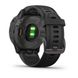 Смарт-годинник Garmin Fenix 6S Sapphire сірий з DLC-покриттям і з чорним ремінцем 010-02159-25 фото 2