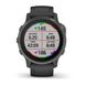 Смарт-годинник Garmin Fenix 6S Sapphire сірий з DLC-покриттям і з чорним ремінцем 010-02159-25 фото 5