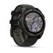 Смарт-годинник Garmin Fenix 8 – 47 мм, Solar Sapphire, титан з DLC-покриттям Carbon Gray та силіконовим ремінцем чорного/сірого кольору 010-02906-11 фото 3