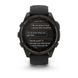 Смарт-часы Garmin Fenix 8 – 47 мм, Solar Sapphire, титан с DLC-покрытием Carbon Gray и силиконовым ремешком черного/серого цвета 010-02906-11 фото 10