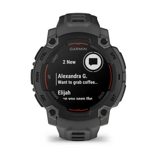 Смарт-часы Garmin Instinct E (45 мм) черные/угольные купить по