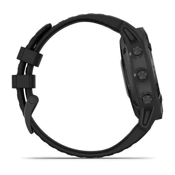 Смарт-годинник Garmin Fenix 6 Pro чорний з чорним ремінцем 010-02158-02 фото