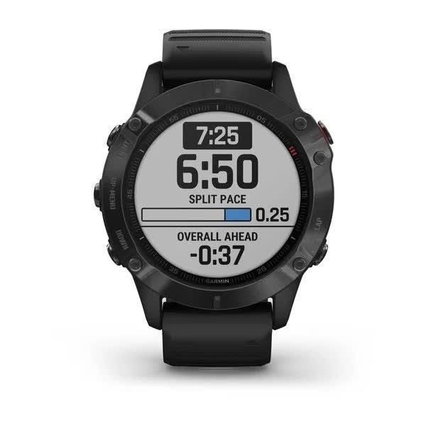 Смарт-годинник Garmin Fenix 6 Pro чорний з чорним ремінцем 010-02158-02 фото