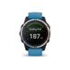 Смарт-часы Garmin Quatix 7 с голубым силиконовым ремешком 010-02540-61 фото 5